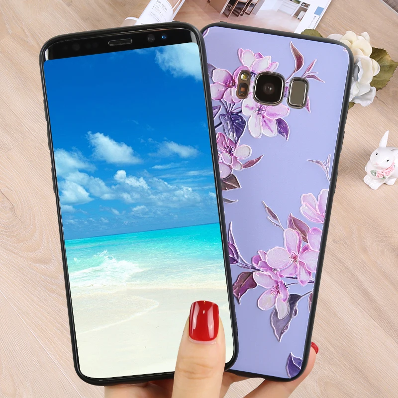 Роскошный Черный рельефный 3D чехол для samsung Galaxy S10 Lite S10e Plus 4G 5G матовый S8 S9 s10e s10| |