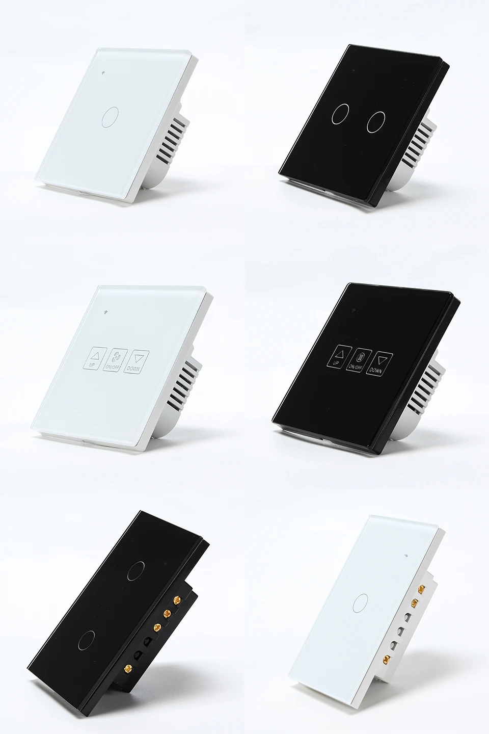 Wi-Fi Smart Touch переключатель дистанционного Управление 1/2/3/4 Gang 1/2 способ AC 100 V/220 V Беспроводной настенный светильник Диммер ЕС/Великобритания/США Стандартный умный дом