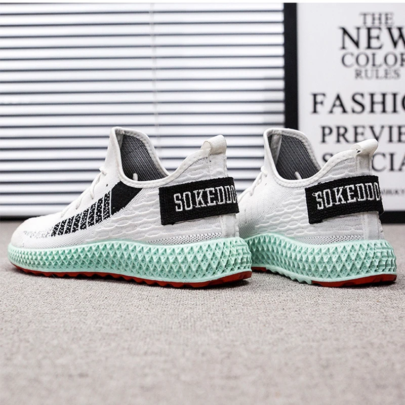 Air Sole Спортивная обувь для мужчин легкая повседневная мужская спортивная обувь на шнуровке уличные кроссовки на воздушной подошве для бега