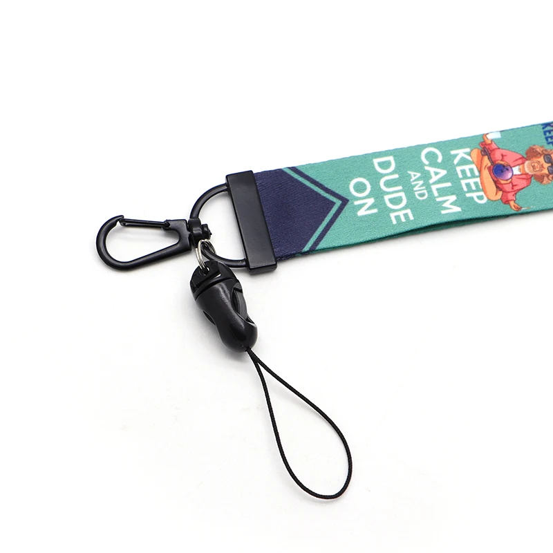 Большой Lebowski ремешки креативный мобильный телефон висячая веревка для ключевой ремень USB держатель Бейджа DIY Подгонянный шейный ремень ремешки D157