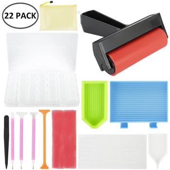 

5D Diamond Painting Tools and Accessories Kits Diamond Embroidery Box for Adults or Kids