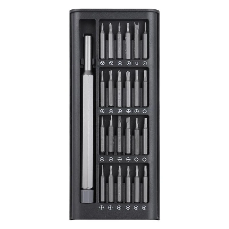 Screwdriver Kit 24 Precision Magnetic Bits DIY Dismountable Screw Driver Set Mini Tool Case For Smart Home PC Phone Repair