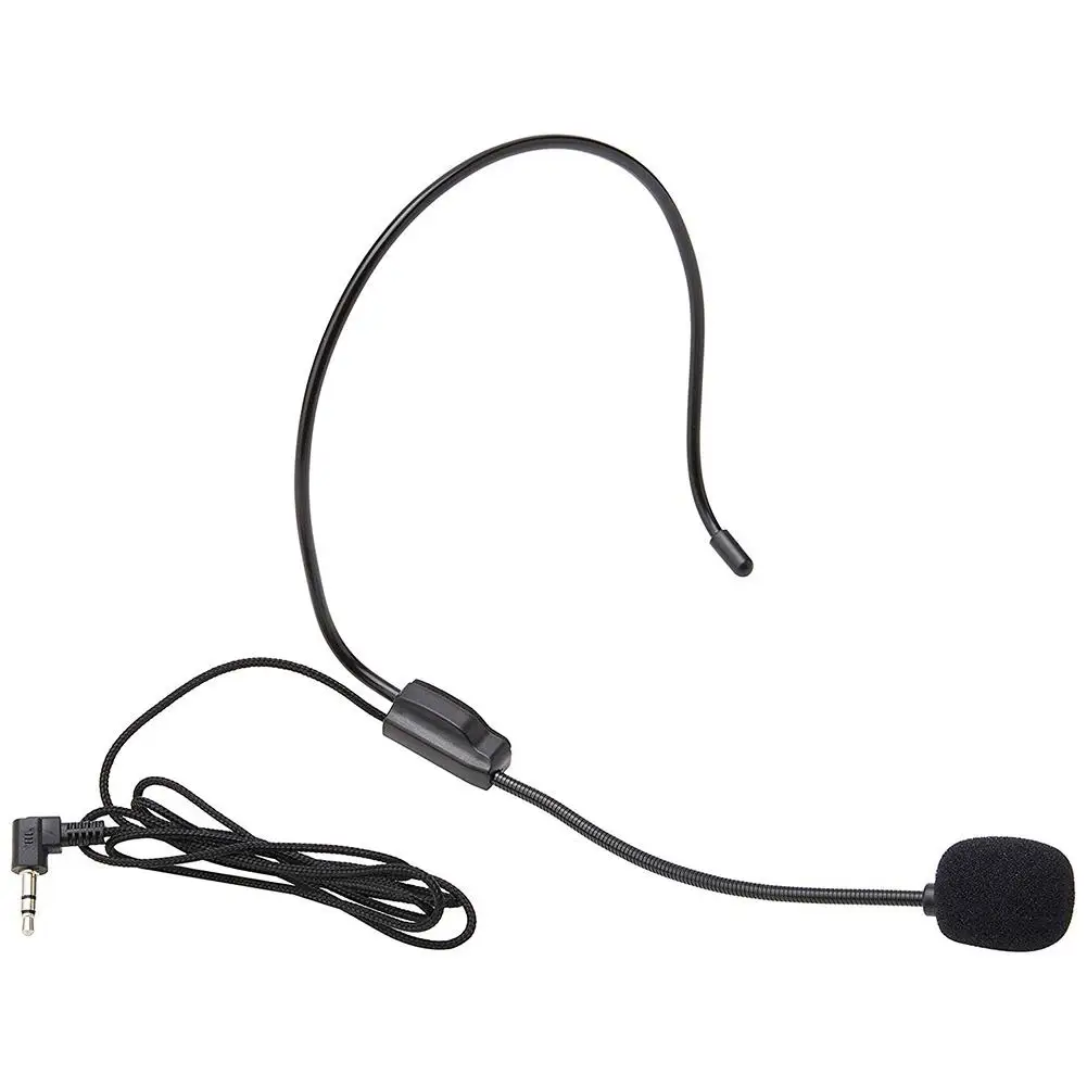 Micrófono portátil sobre la cabeza, accesorio con Clip para conferencias, AG8, auriculares para teléfono, auriculares para oreja de abeja de trigo