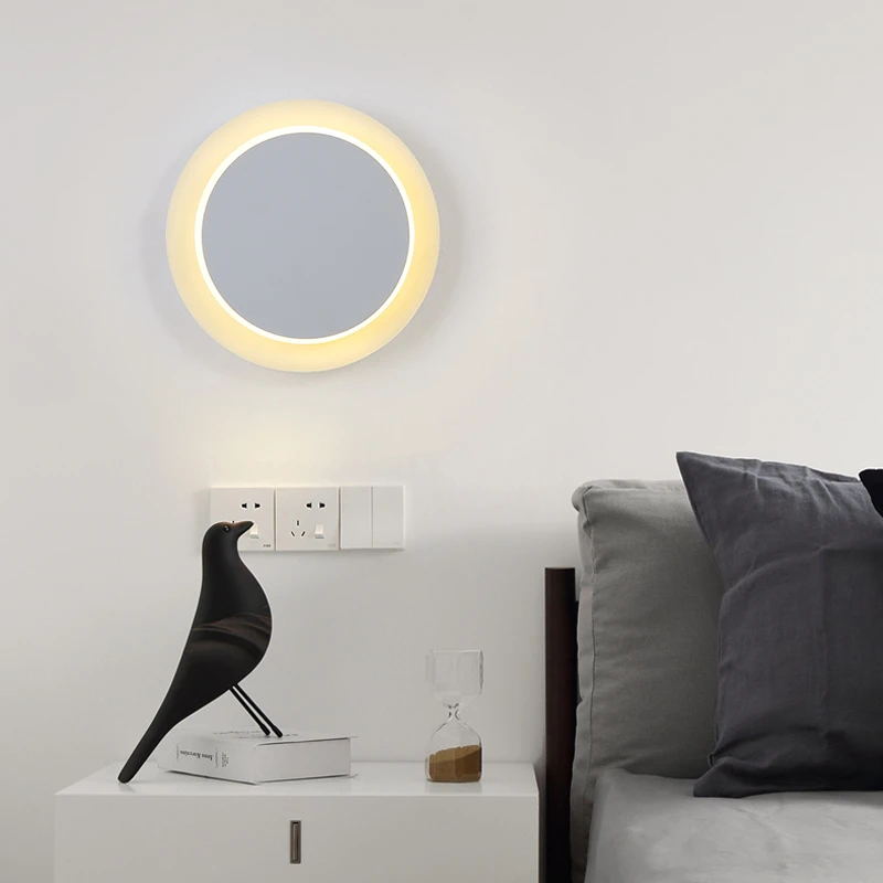 lamparas de pared luz de pared interior led pared moderna luces de pared led para dormitorio sala de estar escalera espejo luz lampara de
