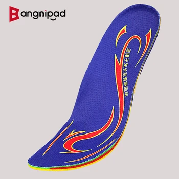 

BANGNIPAD Sports Breathable Insole Flat Foot Support Shock-Absorbant Deodorization Shoe Pad National Athlete Insoles Unisex