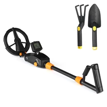 KKmoon détecteur de métaux souterrain Pinpointer or Digger chasseur de trésors Tracker chercheur avec bobine de recherche étanche pour les enfants