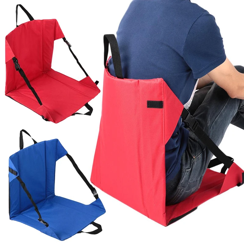 Clip-On Portable Folding Camping Picnic Outdoor Side Hiking Stool Chair Seat