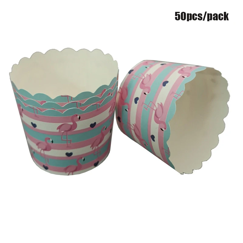 LINVIERLOVE 50 шт. милый слон Кекс лайнер для торта бумажные чашки для выпечки Маффин формы для торта маленькая коробка для пирожных чашки Декор подноса инструменты - Цвет: I