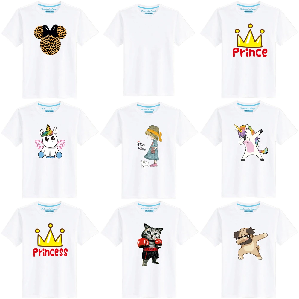 

Детская Хлопковая футболка с коротким рукавом, в стиле унисекс