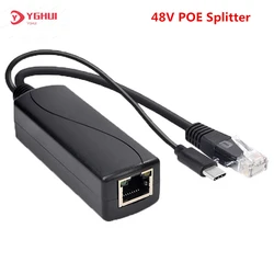 Séparateur POE Micro USB/type c/DC IEEE 802.3af 10/100/1000Mbps, Power Over Ethernet pour système de caméra IP 
