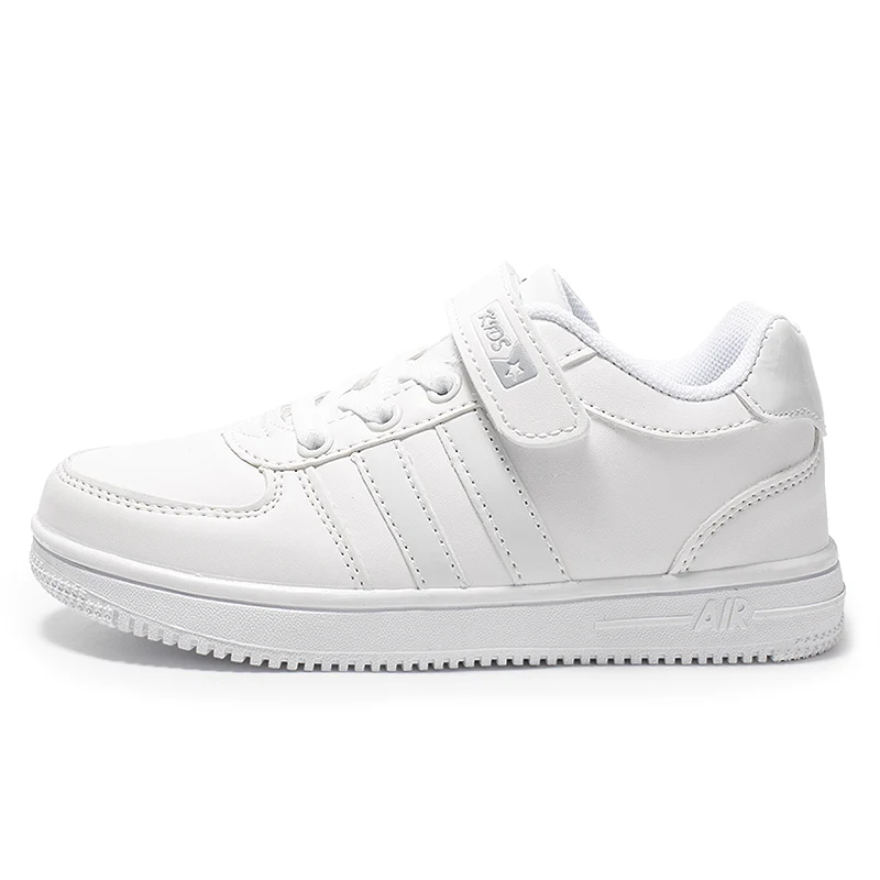 

New sports shoes, flat shoes, fashion design, casual and comfortable round-toe big children's white shoes, handmade flat shoes