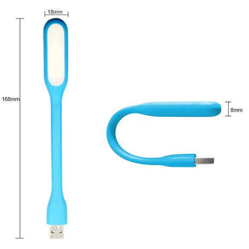 Маленький гибкий USB светодиодный светильник, портативный супер яркий книжный светильник, лампа для чтения для портативного компьютера, ноутбука JSX TSLM1