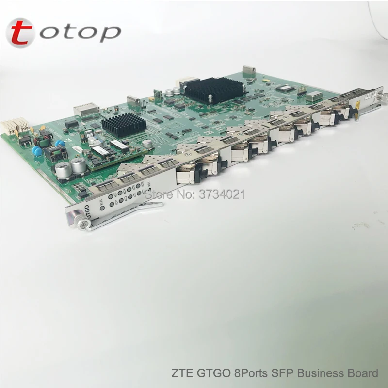 Оригинальный zte GTGO 8 Порт GPON плата с шт C + SFP модули используемые для ZXA10 C300 C320 OLT