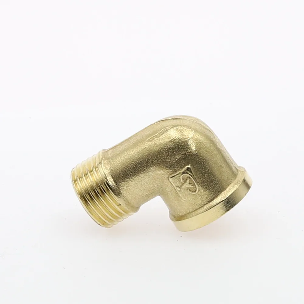 Латунный фитинг для труб 1/8 дюйма 1/4 3/8 1/2 1 шт.|elbow pipe fitting|pipe fittingspipe thread |