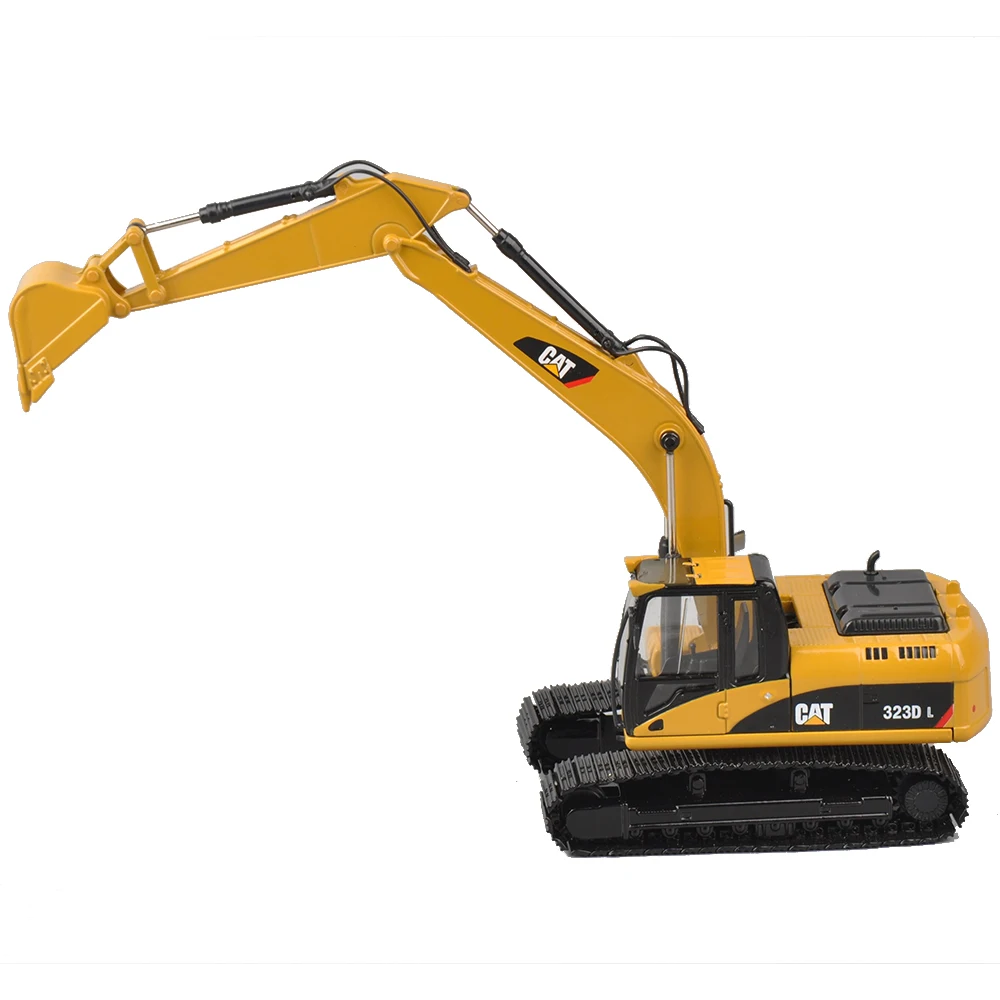 

Diecast Masters #55215 1:50 Scale 323D L Hydraulic Excavator Yellow Vehicle CAT Engineering Truck Model Cars Gift Toys