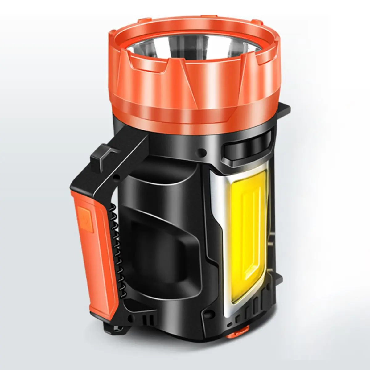 500W High power portable spotlight double side lantern searchlight rechargeable waterproof hunting spotlight 18650 battery