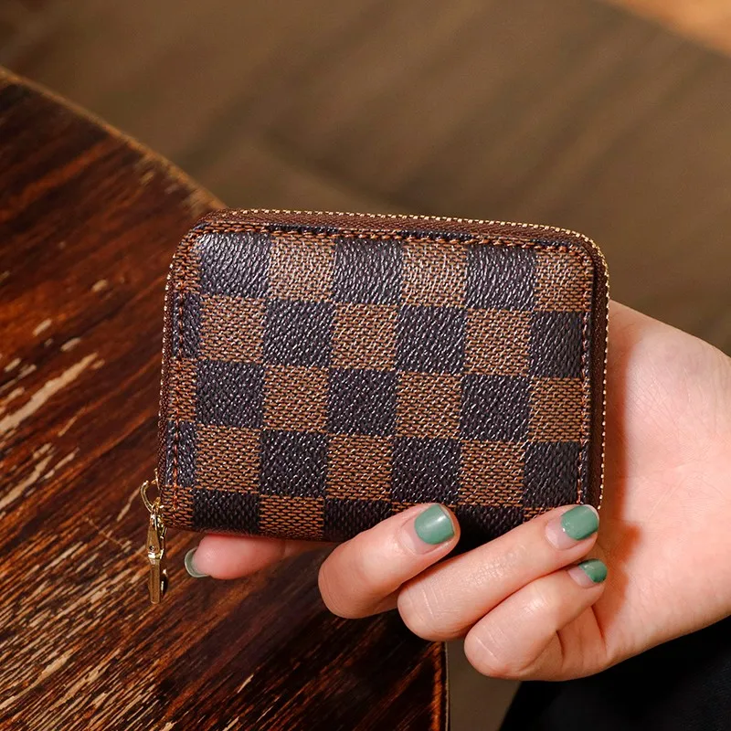 

2019 Women Wallets Mini Soft PU Leather Women's Small Short Clutch ID Cards Holder Wallet Coin Purse Zipper Female Luxury