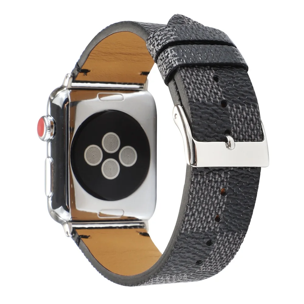 Ремешок из натуральной кожи для Apple Watch band 4 3 iwatch 42 мм 38 мм 44 мм 40 мм pulseira correa браслет умные часы аксессуары петля