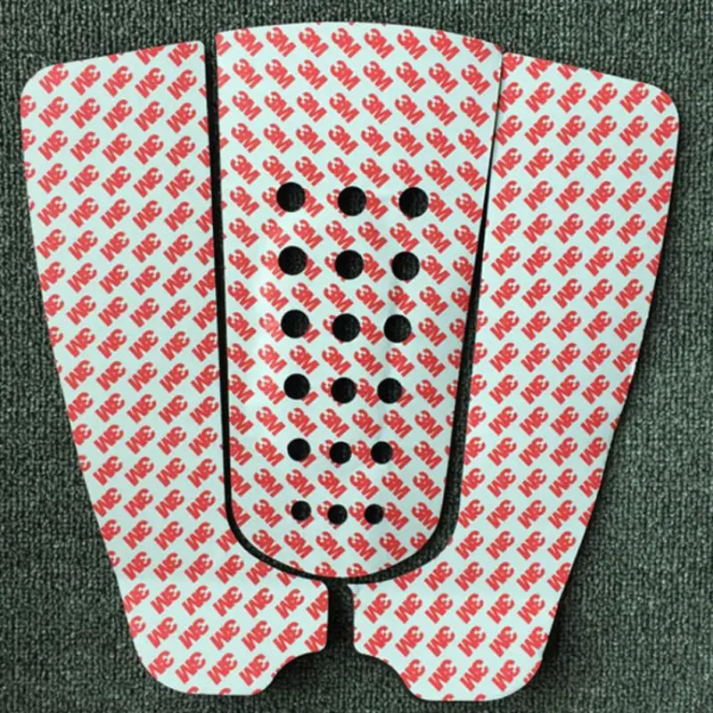 New Design Surfboard Traction Tail Pads Anti-slip Corrosion Resistant Adhesive Grips Surf Deck Tail Pads Surfboard