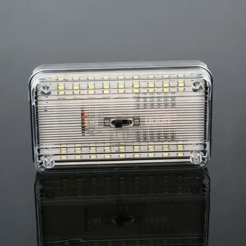 12V 36 светодиодов автомобиля укрыты внутренной сводной крыше Потолочный чтения ствол светильник