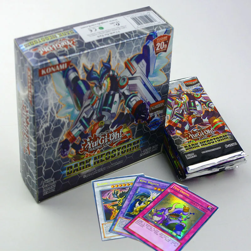 60 шт/ансамбль Yugioh Редкие флэш-карты Yu Gi Oh Jeu Papier Cartes Enfants Jouets Fille GARCON коллекция Yu-Gi-Oh Cart - Цвет: Красный