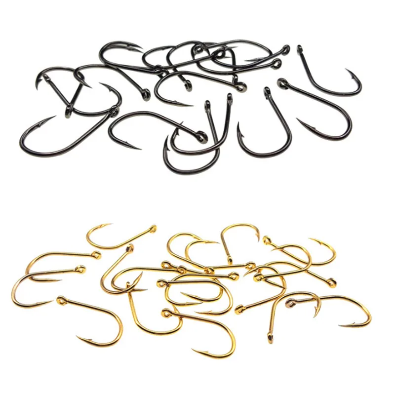 500 шт./компл. Карп рыболовные крючки с высоким содержанием углерода Сталь