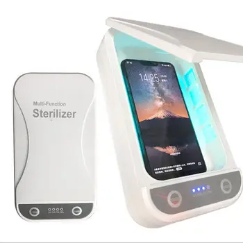 

Multifunctional UV Sterilizer Portable Mobile Phone Cleaner USB Charging Box for Watch Earphone Ultraviolet Disinfection Box