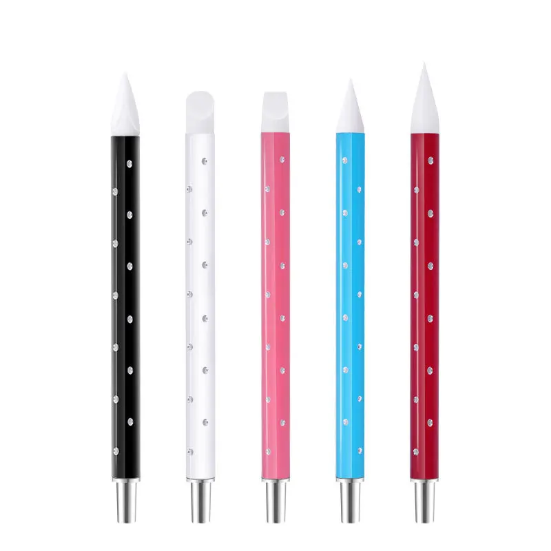 Nail Art Brushes Kit Makeup Tools For Manicure Accessories Kolinsky Scrub Pen Set