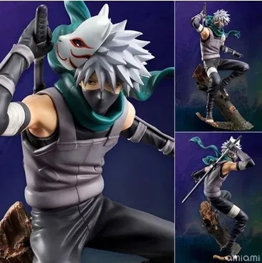 

Naruto Konoha White Wolf 2 Generation Dark Article Kakashi Garage Kit Boxed Model Ornaments