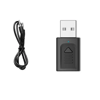 

Draadloze Usb Bluetooth Adapter Bt 5.0 Dongle Music Receiver Audio Zender Voor Pc Computer Hoge Kwaliteit Usb Bluetooth Adapter