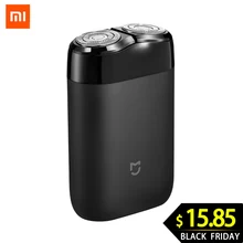 Новинка, Xiaomi Mijia электробритва 2, с Плавающей головкой, портативная Водонепроницаемая бритва, бритвы, USB, перезаряжаемая стальная Мужская