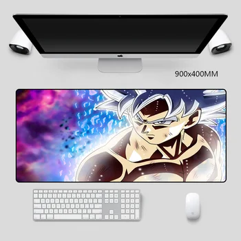 

Anime Mouse Pads Dragon Ball Picture Laptop Computer Keyboard Pad Non-slip Natural Rubber Table Mat Large Size Desktop Game Pad