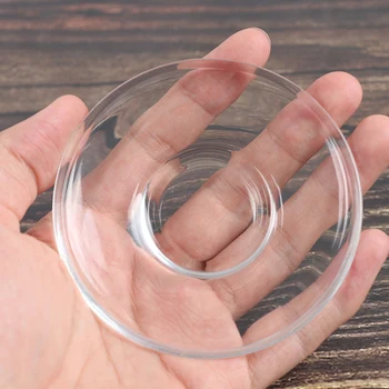 

High Quality Kinds Heat Resistant Clear Glass Saucer for Tea Coffee Drink Cups Mug - Size S/L