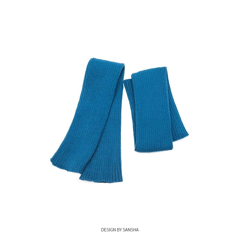 France Adult Female Knitted Dancing Training Work Preheating Warm Guetre-m Ballet Protective Clothing
