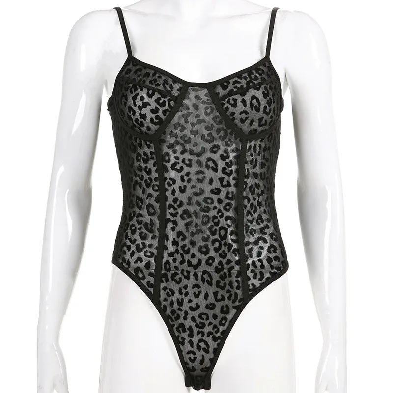 mesh leopard bodysuit women21