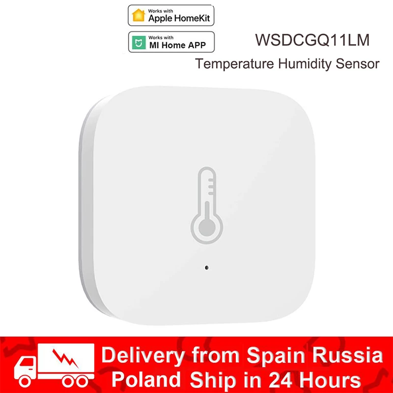 Aqara-Sensor inteligente de temperatura y presión de aire, Sensor de ambiente ZigBee inalámbrico, funciona con mi aplicación para hogares Homekit