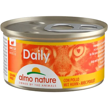

ALMO NATURE ALMO NATURE CAT DAILY MENU for adult cats gentle mousse with chicken 85 gr
