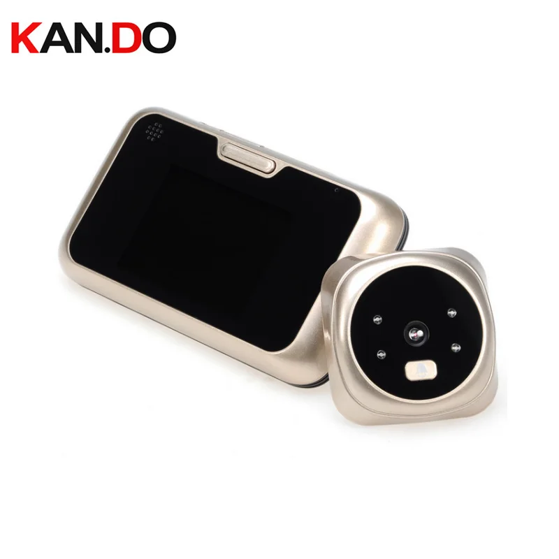 

multi-language 3.5"LCD video Peephole Viewer camera video Doorbell Door Eye IR Camera video camera video doorbell break alarm