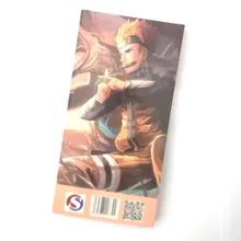 150 шт./кор. Наруто Аниме открытка поздравительная открытка с сообщением Рождественский подарок игрушки для детей