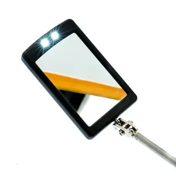

Auto LED Light Extendible Inspection Mirror Endoscope Chassis Car View Detection Tool Equipment Automotive Telescopic Angle F7D1