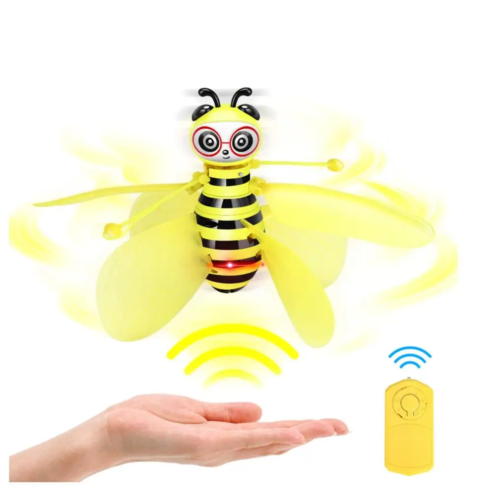 

Flight Induction Mini Remote Control Drone Small Bee Gesture Induction Aircraft Mini Drone Infrared Sensor Hot Sale High Quality