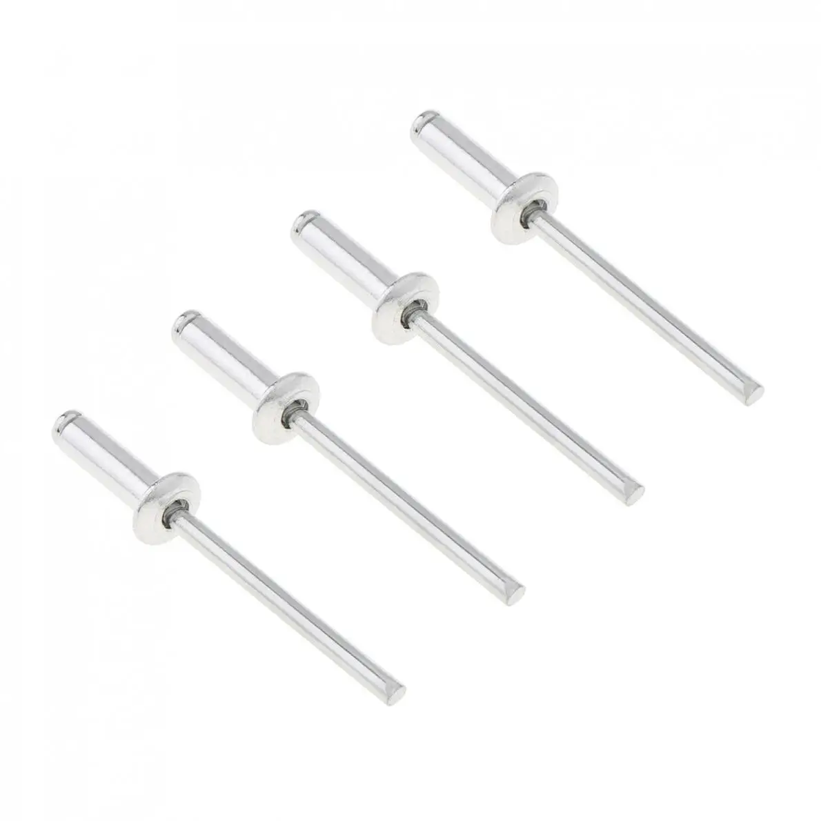 200 шт./лот M3.2x11mm заклепка пистолет ядро потянув клепки разрыв оправки гвоздь с мушроновой головкой и полированной хромированной поверхностью