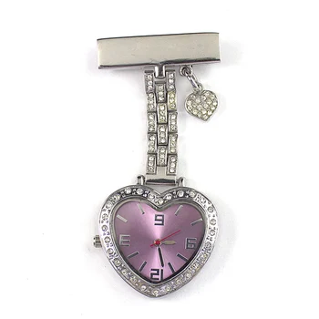 

Nurse Lapel Pin Watch Hanging Medical Doctor Pocket Quartz Movement Nurses Watch Hot Sales