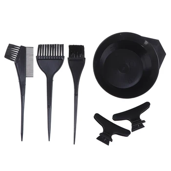

1 Set Salon Hairdressing Styling Tint DIY Tool Hair Color Dye Bowl Comb Brushes Tool Kit Hair Dyeing Tools