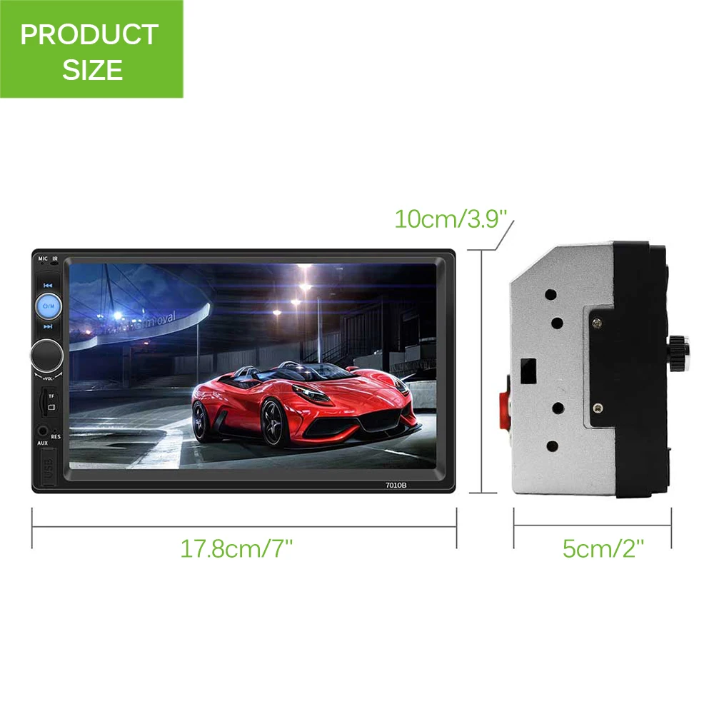 TiOODRE автомобильный MP5 плеер FM USB передатчик зарядное устройство адаптер Руль управления U диск ЖК-дисплей автомобильный комплект для IOS для Android