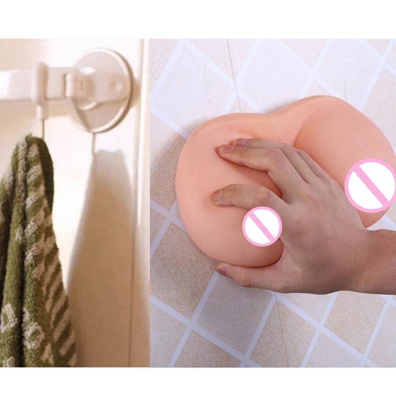 Hot Sexy Breast Shampoo and Shower Gel Dispenser for Liquid Soap Storage Shower Holder in the Bathroom Organizer Tools