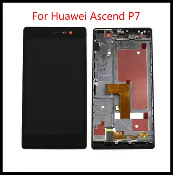

Top quality For Huawei Ascend P7 with frame LCD Display Digitizer Touch Screen lens Assembly with tools