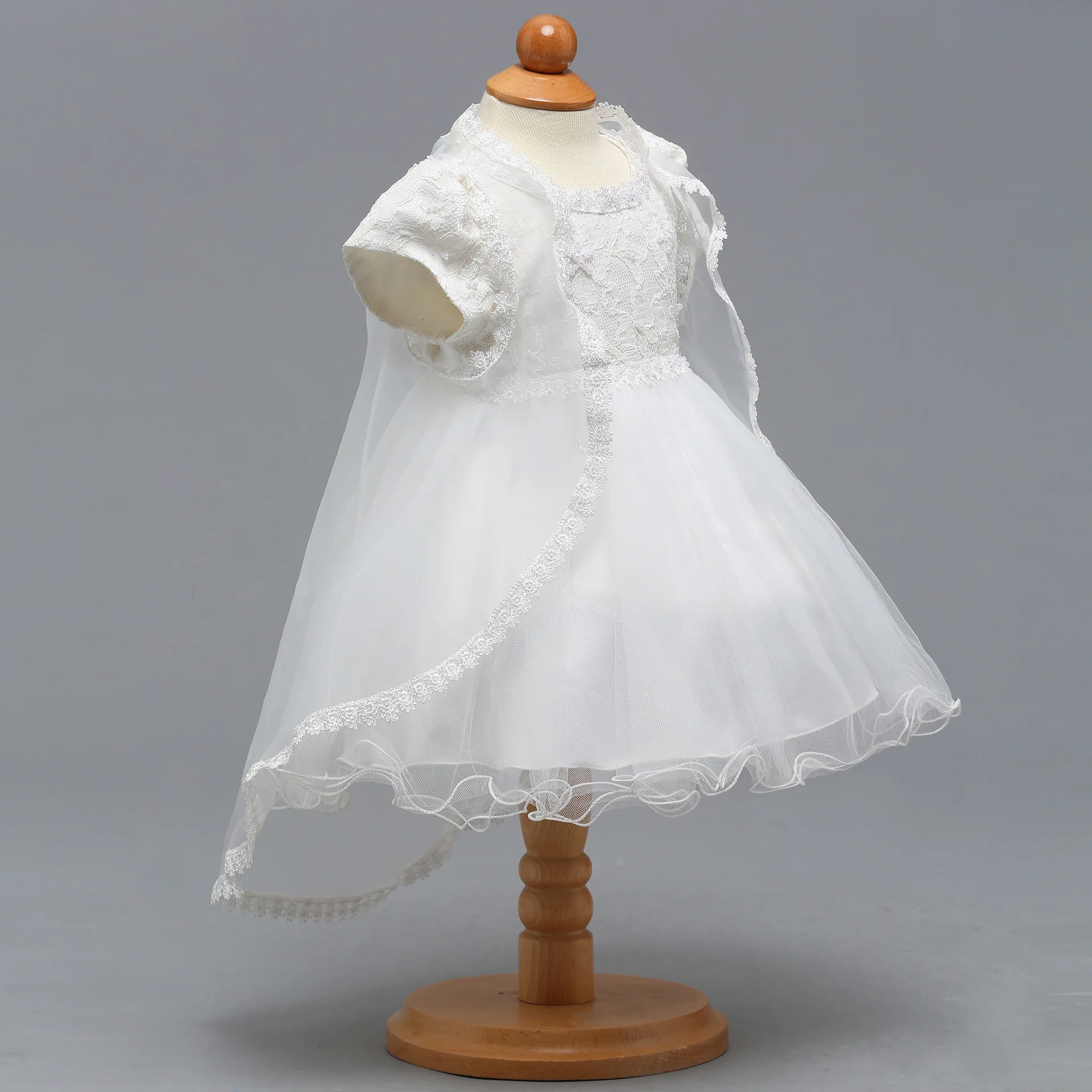Лидер продаж, торжественное платье для маленьких детей торжественное платье винного цвета для девочек возрастом до года свадебное платье для малышей
