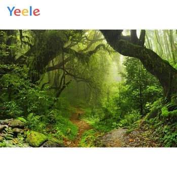 

Yeele Forest Backdrop Green Screen Tree Nature Travel Newborn Baby Birthday Photography Background For Photo Studio Photocall