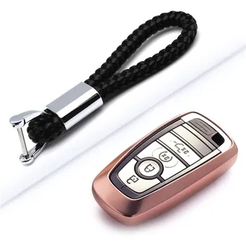 

TPU Car Key Cover Case For Ford Fusion Mustang Explorer F-150 F-250 F-350 2017 2018 Mondeo Edge Expedition Ecosport S-MAX 2019